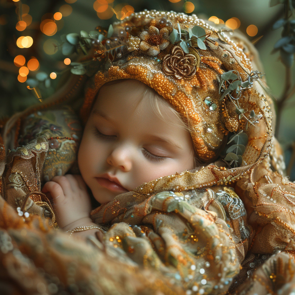 El Bebé Duerme Al Ritmo Del Anochecer