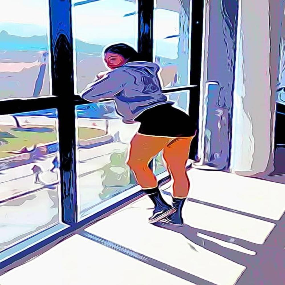 Admiring Her Dance