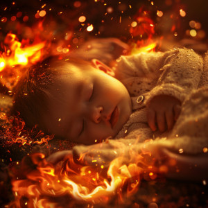 Peace & Quiet的專輯Fire's Cradle: Music for Baby Sleep