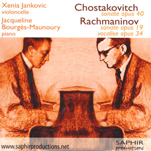 收聽Xenia Jankovic的Cello and piano sonata in D minor, op. 40 Largo歌詞歌曲