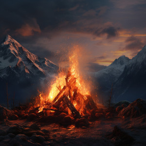 Album Hearthside Relaxation: Gentle Fire Melodies oleh Epic Soundscapes