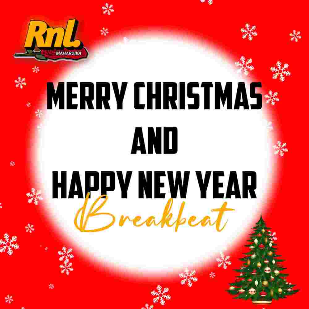 Merry Christmas and Happy New Year Breakbeat
