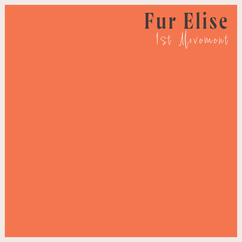 Fur Elise - 1st Movement