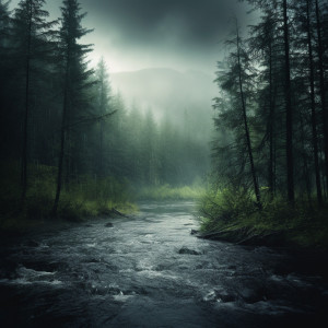 Album Meditation Mist: Relaxing Rain Soundscapes oleh NC2 LABORATORIES