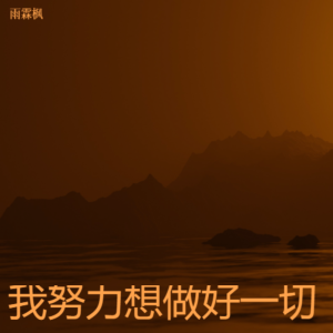 Album 我努力想做好一切 oleh 雨霖枫