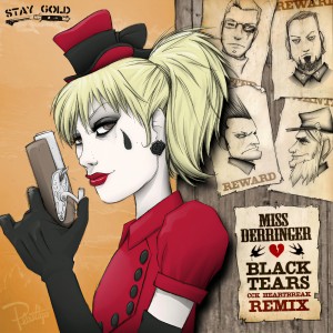 ดาวน์โหลดและฟังเพลง Black Tears CC/K Remix พร้อมเนื้อเพลงจาก Miss Derringer