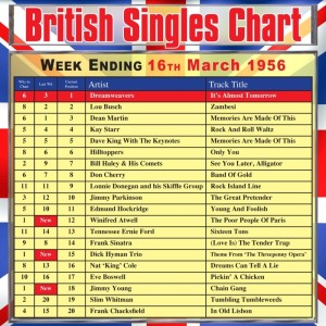 Album British Singles Chart - Week Ending 16 March 1956 from Various