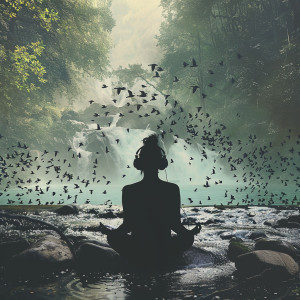Meditation Music Therapy的專輯Birds of Serenity: Creek's Binaural Meditation Harmony - 78 72 Hz