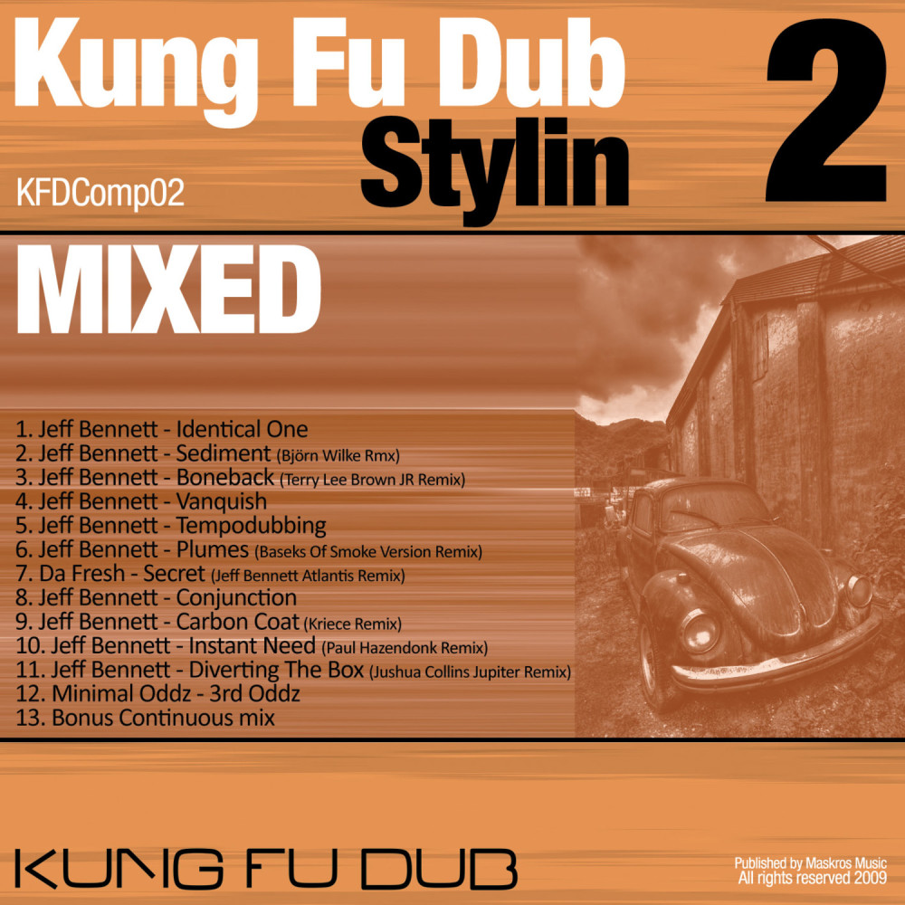 Kung Fu Dub Stylin Vol 2 Mixed by Jeff Bennett