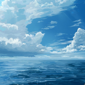 741Hz Energy Orbiting Manifest Healing的專輯Binaural Ocean Harmony: Peaceful Sea Sounds
