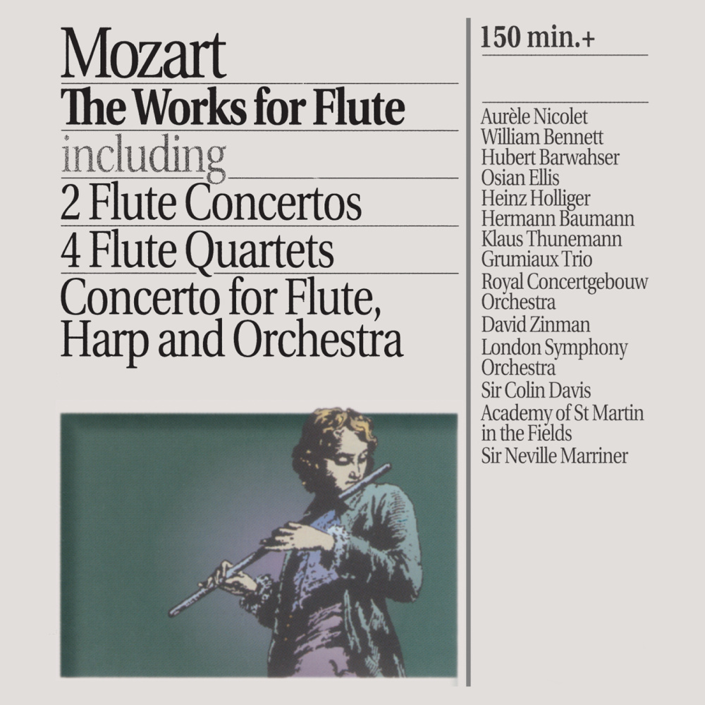 Mozart: Sinfonia concertante for Flute, Oboe, Horn, Bassoon and Orch. in E Flat, K.297B - 1. Allegro