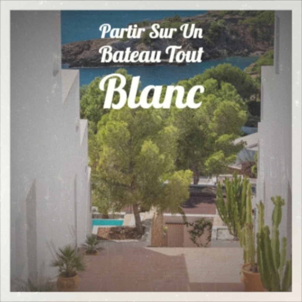 Partir Sur Un Bateau Tout Blanc
