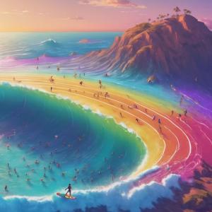 收聽Ambient k的Riding a Wave歌詞歌曲