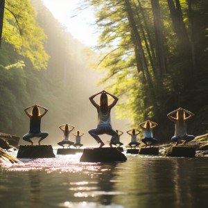 Yoga River: Flowing Stream Symphony