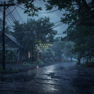 อัลบัม Rain Chill Tranquility: Thunderous Relaxation Tunes ศิลปิน Between Interval