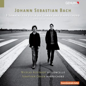 อัลบัม Bach: 3 Sonatas for Viola da Gamba & Harpsichord ศิลปิน Nicolas Altstaedt