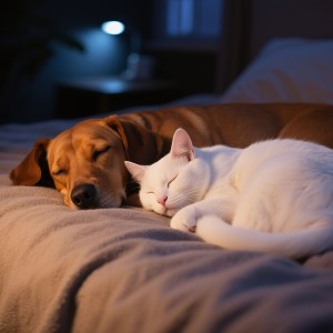 ดาวน์โหลดและฟังเพลง Nighttime Pets Melodies พร้อมเนื้อเพลงจาก Pet Relaxation Excellence