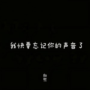 Listen to 我快要忘记你的声音了 (伴奏) song with lyrics from 向熙