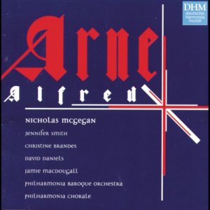 Nicholas McGegan的專輯Arne: Alfred