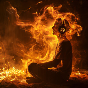 Healing Sines Binaural的專輯Fire Calm Binaural: Relaxation Vibes