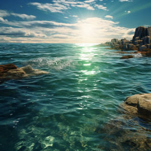 Album Binaural Ocean Meditation: Calming Sea Ambience from Sounds Of The Ocean