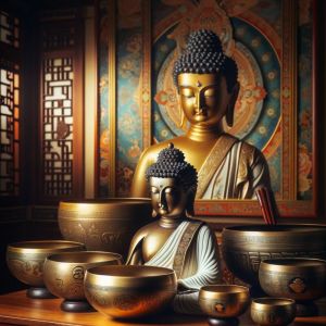 Album Sacred Soundscapes (Tibetan Bowl Mastery for Chakra Healing, Meditation, and Relaxation) from Buddha's Breath