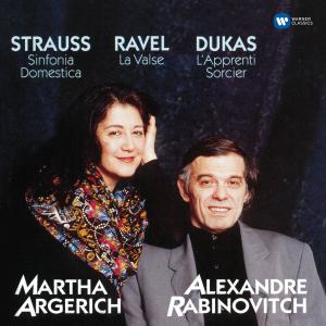 อัลบัม Dukas: L'apprenti sorcier - Strauss: Sinfonia domestica - Ravel: La valse ศิลปิน Alexandre Rabinovitch