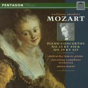 Slovenian Symphony Orchestra的專輯Mozart: Piano Concertos 15 & 19
