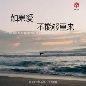 收听BLACK李不黑的如果爱不能够重来 (X0.8)歌词歌曲