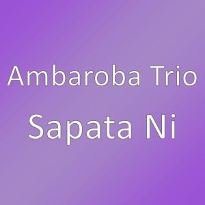 Dengarkan Sapata Ni lagu dari Ambaroba Trio dengan lirik