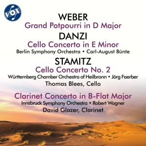 Album Weber, Danzi & C. Stamitz: Concertos from David Glazer