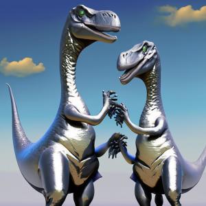 Album dinosaurier oleh aran