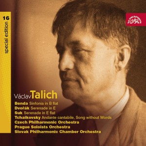 Album Talich Special Edition 16. Benda: Sinfonia in B Flat - Dvořák: Serenade in E Flat - Suk: Serenade in E Flat - Tchaikovsky: Andante Cantabile, Song Without Words oleh Slovak Philharmonic Chamber Orchestra