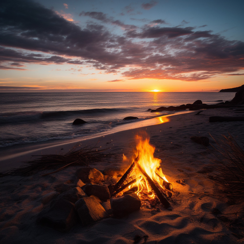 Seashore Bonfire Meditations