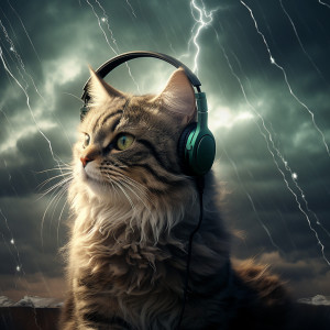 Music for Cats TA的專輯Thunder Purr: Feline Calm Sessions