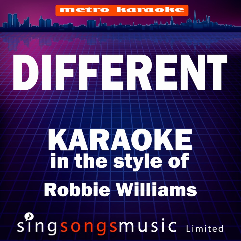 Different (In the Style of Robbie Williams) [Karaoke Version] (Karaoke Version)