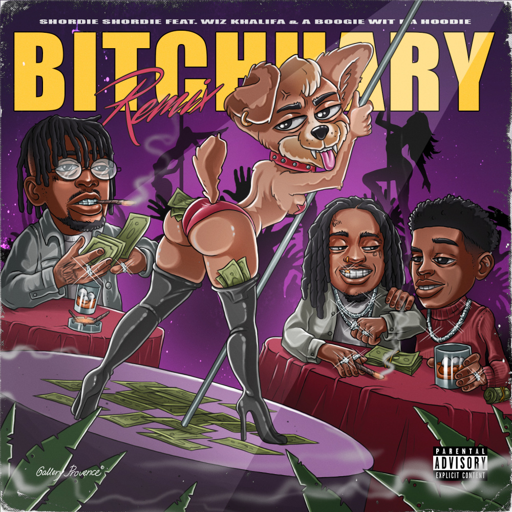Bitchuary (Remix) [feat. Wiz Khalifa & A Boogie Wit da Hoodie] (Explicit) (Remix|Explicit)