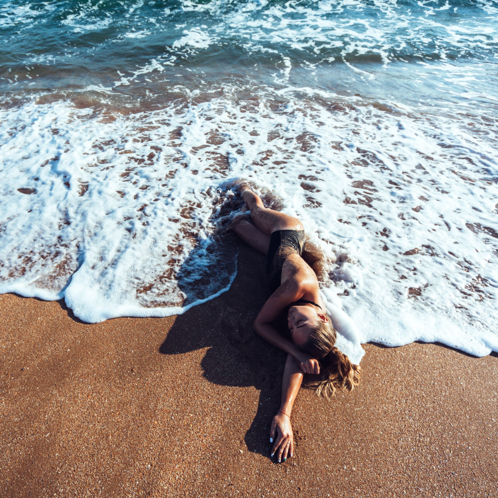 Ocean Waves in Relaxation Session