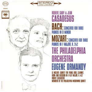 Eugene Ormandy的專輯Mozart: Concerto for 3 Pianos & Quintet - Bach: Concerto for 3 Pianos (Remastered)