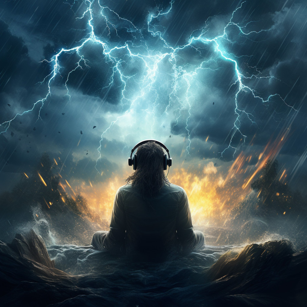 Calm Thunder Echoes Meditation