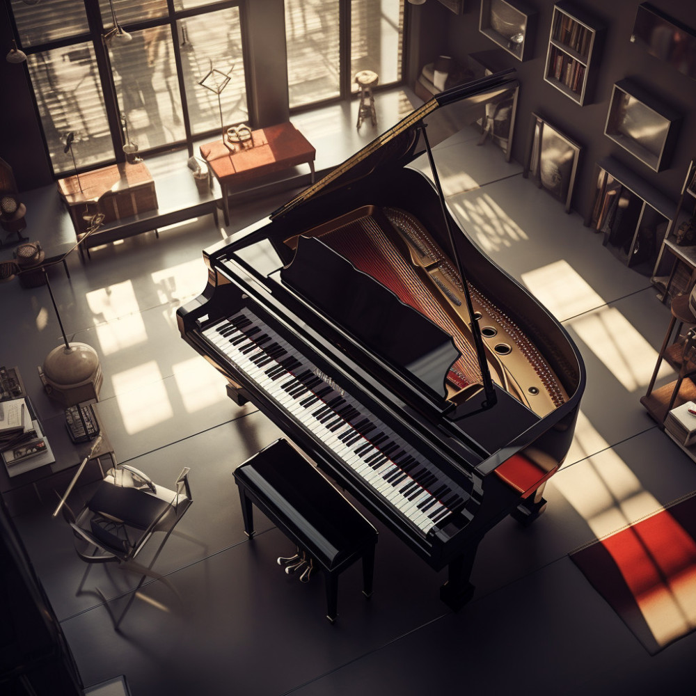 Dog's Calm Piano Oasis