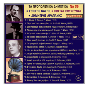 ดาวน์โหลดและฟังเพลง Perasa apo ti porta sou พร้อมเนื้อเพลงจาก Giorgos Nakos