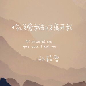 孙茹雪的专辑你说爱我却又离开我