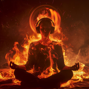 อัลบัม Fire Meditation Calm: Binaural Waves ศิลปิน Powerthoughts Meditation Club