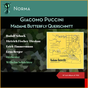 Album Giacomo Puccini: Madame Butterfly Querschnitt (10" Inch Album of 1955) from Rudolf Schock