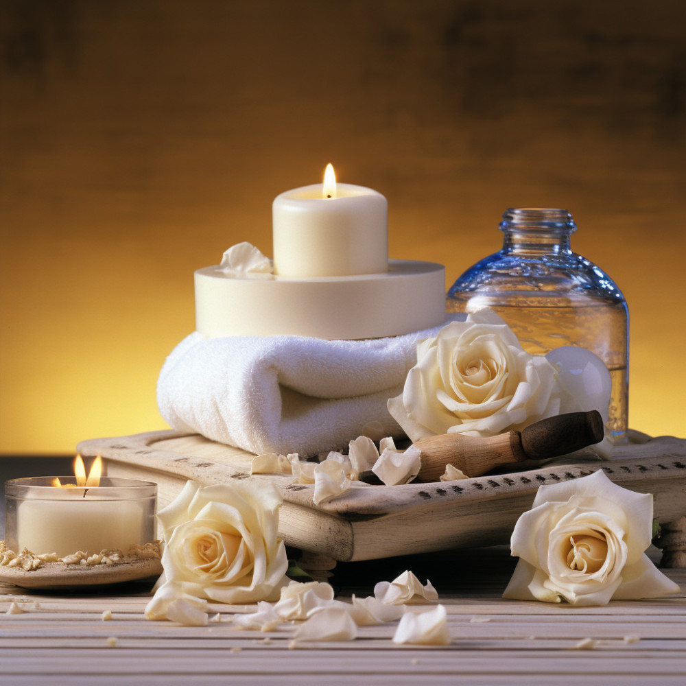 Danza De La Escape Del Spa Con Armonía