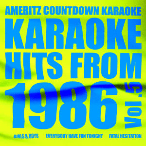 Ameritz Countdown Karaoke的專輯Karaoke Hits from 1986, Vol. 5