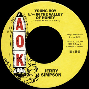 Jerry Simpson的專輯Young Boy b/w In The Valley Of Honey