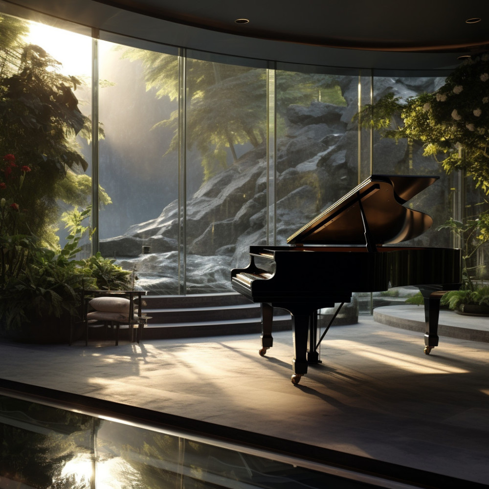 Morning Piano Spa Echoes