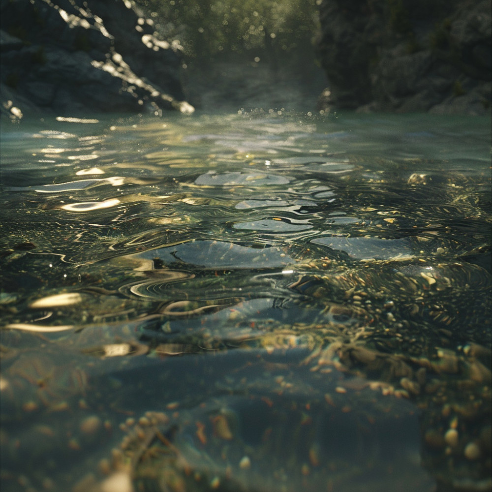 Ease in the River's Journey